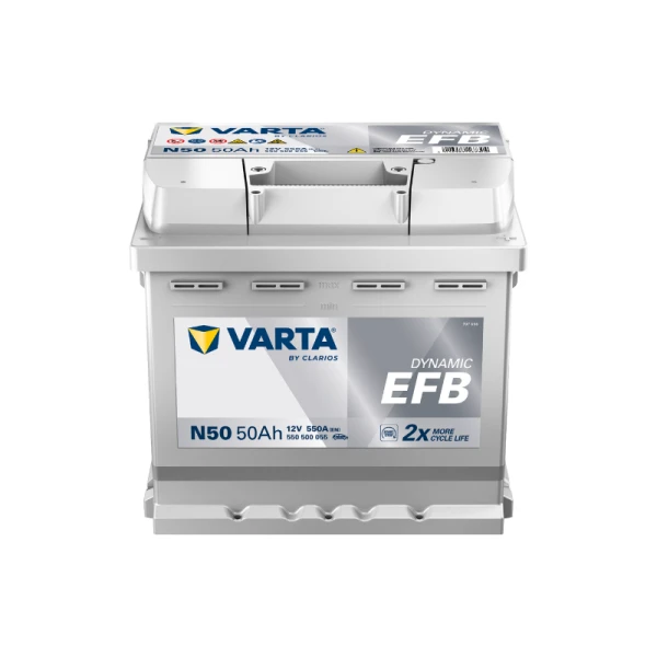 Varta EFB akumuliatorius 50Ah