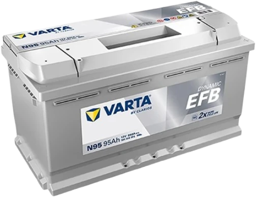 Varta EFB 95Ah akumuliatorius