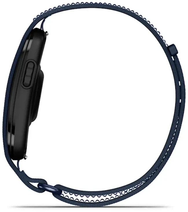 Išmanioji fitneso apyrankė Garmin CIRQA™ Smart Band | Tamsiai mėlynos spalvos, L–XL