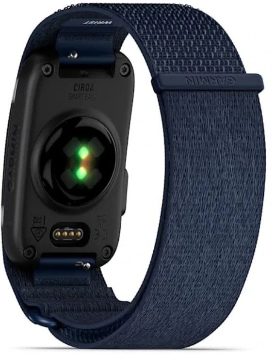 Išmanioji fitneso apyrankė Garmin CIRQA™ Smart Band | Tamsiai mėlynos spalvos, L–XL