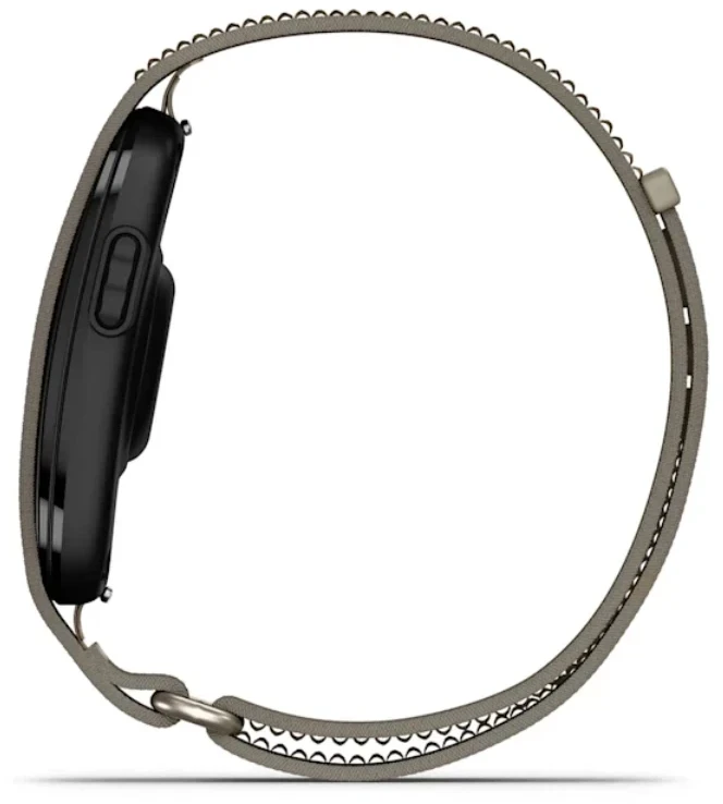 Išmanioji fitneso apyrankė Garmin CIRQA™ Smart Band | Prancūziškos pilkos spalvos, L–XL