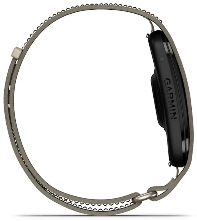 Išmanioji fitneso apyrankė Garmin CIRQA™ Smart Band | Prancūziškos pilkos spalvos, S-M