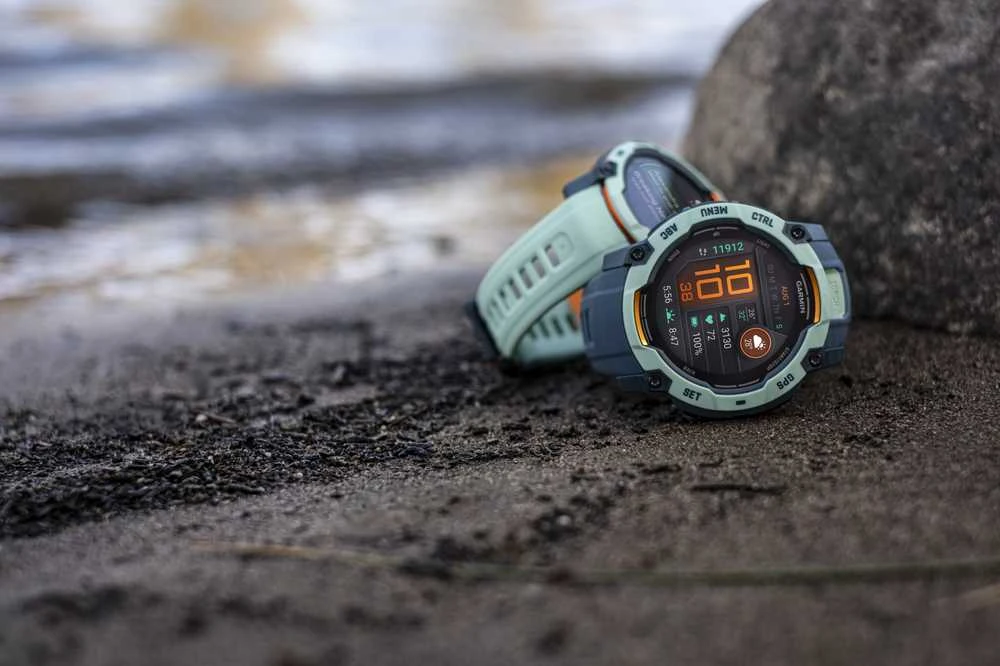 Išmanusis laikrodis Garmin Instinct 3 AMOLED 45 mm, Neotropinio dizaino su neotropinio dizaino dirželiu
