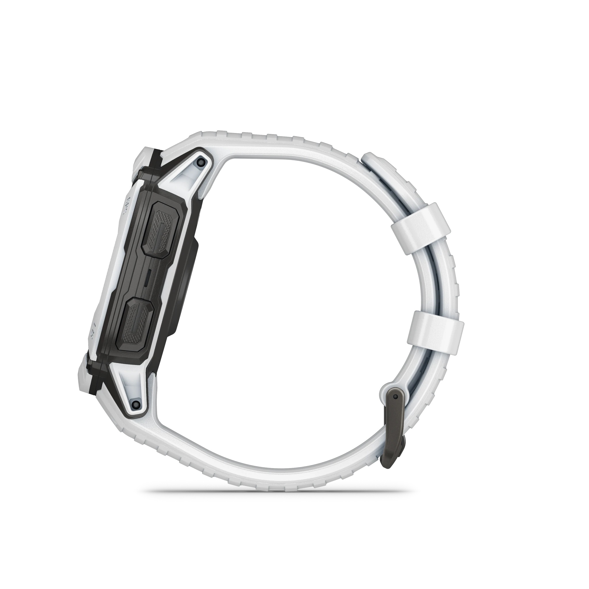 Išmanusis laikrodis Garmin Instinct 2X Solar, Juodos ir baltos spalvų korpusas su baltos spalvos dirželiu