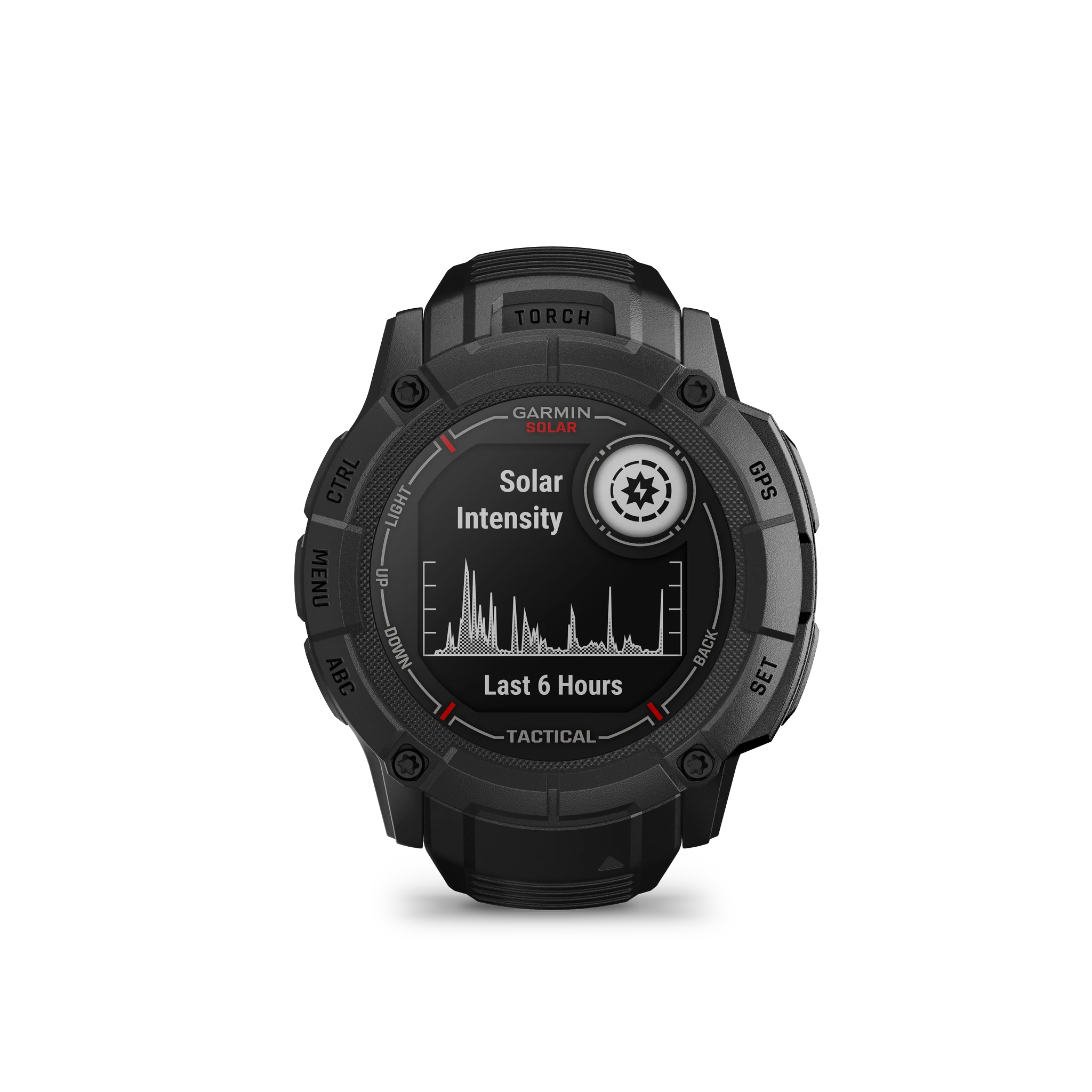 Išmanusis laikrodis Garmin Instinct® 2x Solar – Tactical Edition, Juodos spalvos