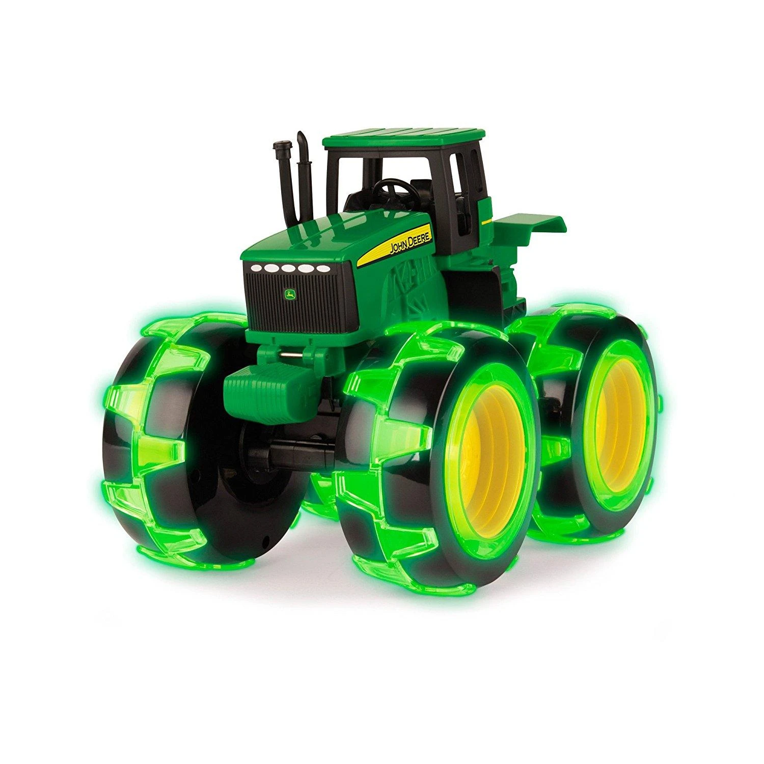 Tomy JOHN DEERE traktorius su šviečiančiais ratais Monster, 46434
