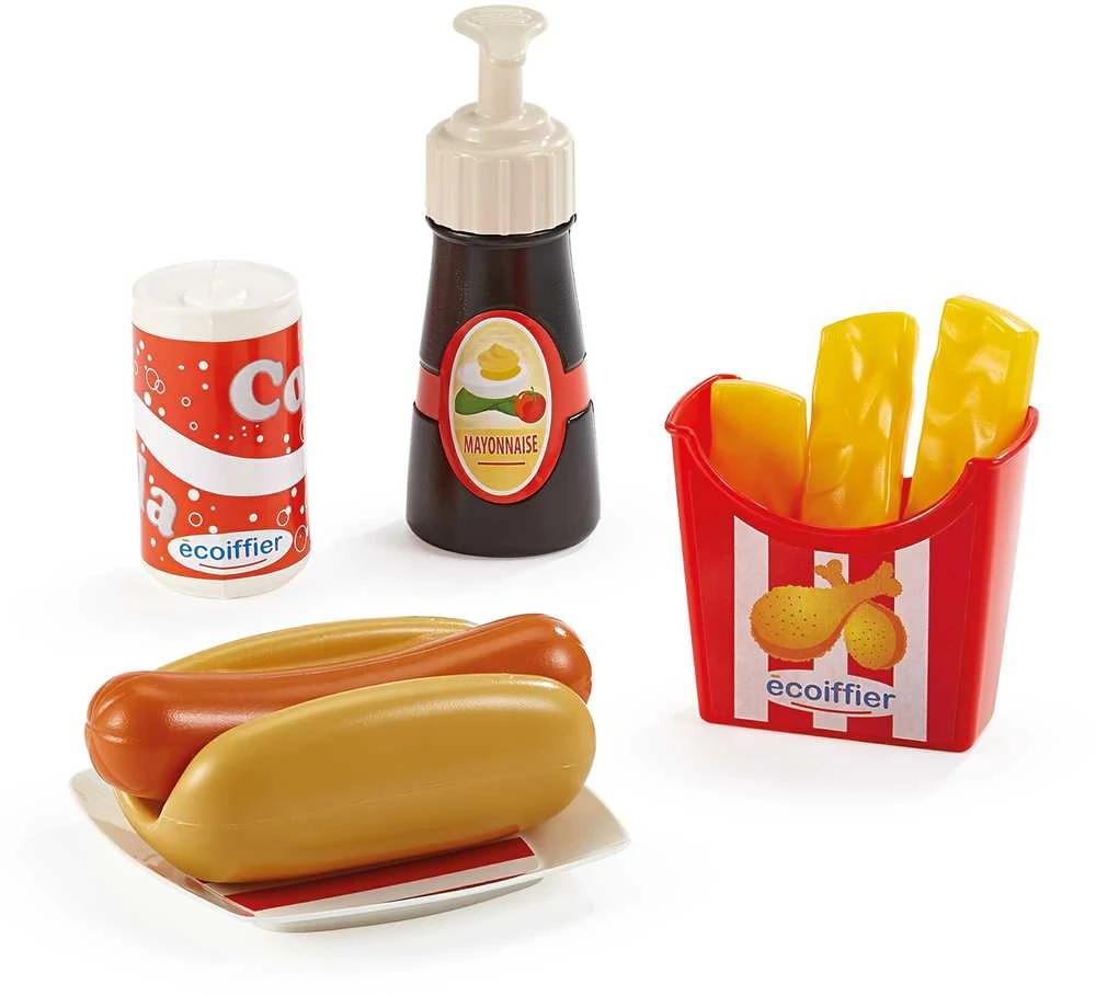 Simba Vaikiškų virtuvėlės priedų rinkinys hot-dog 25 vnt