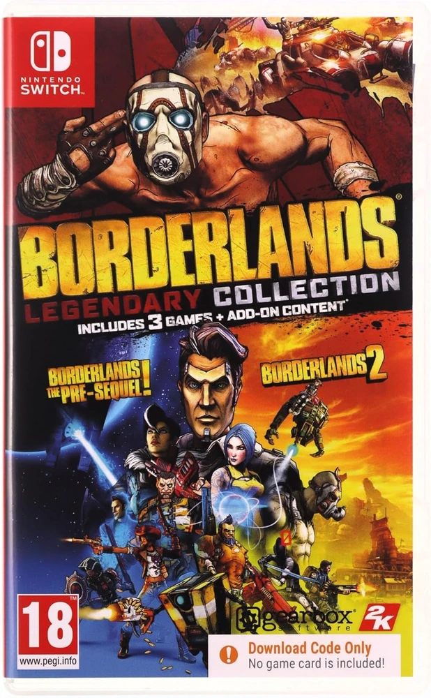„Borderlands“ legendinė kolekcija (kodas dėžutėje) – „Nintendo Switch“
