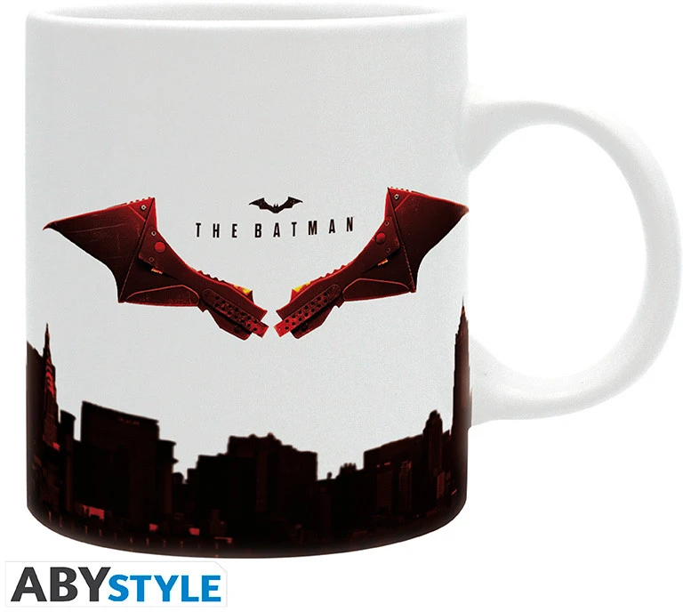 Abysse ABYstyle DC Comics The Batman Baltas Mate puodelis (320ml)