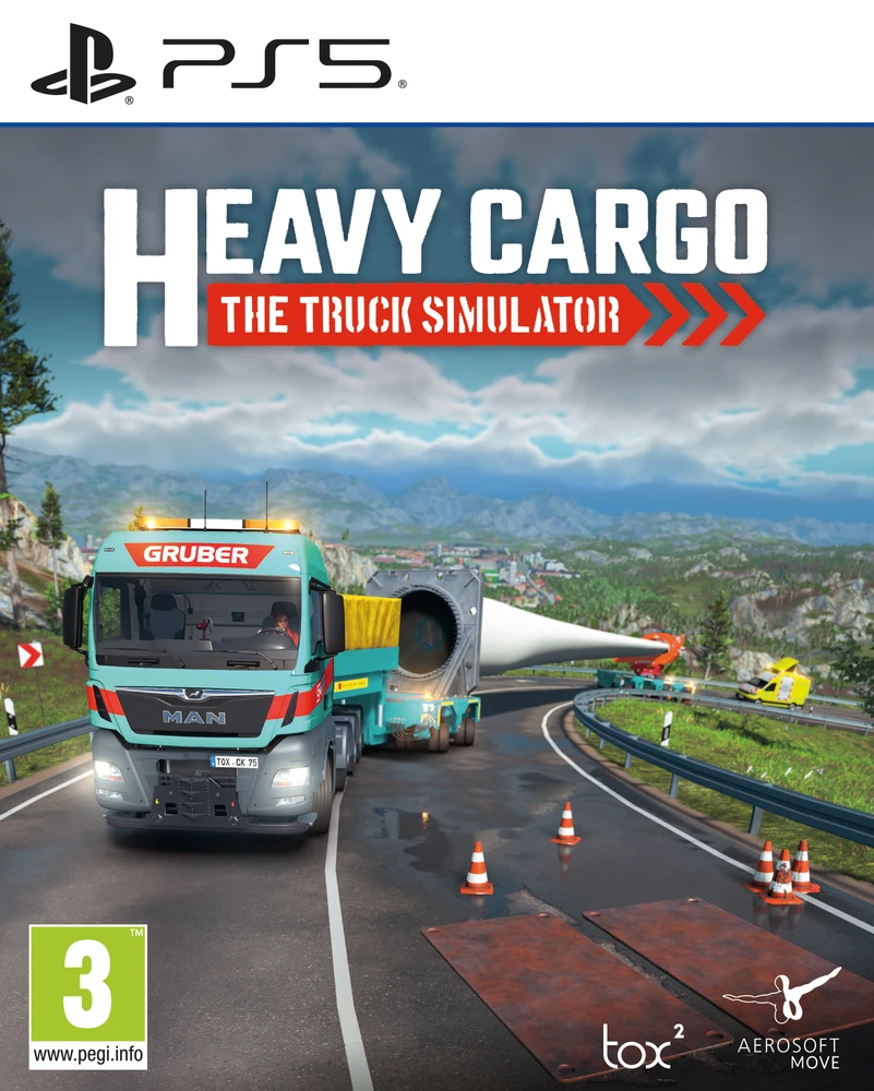 Heavy Sunkusis krovinys – Sunkvežimio simuliatorius – PlayStation 5