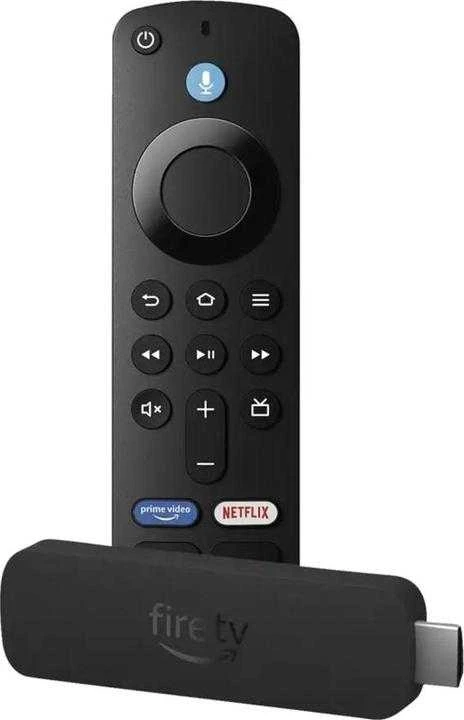 Vaizdo grotuvas „Amazon Fire TV Stick 4K Plus“ su „Wi-Fi 6“ palaikymu ir transliacija „Dolby Vision“ / „Atmos“ bei HDR10+ formatais