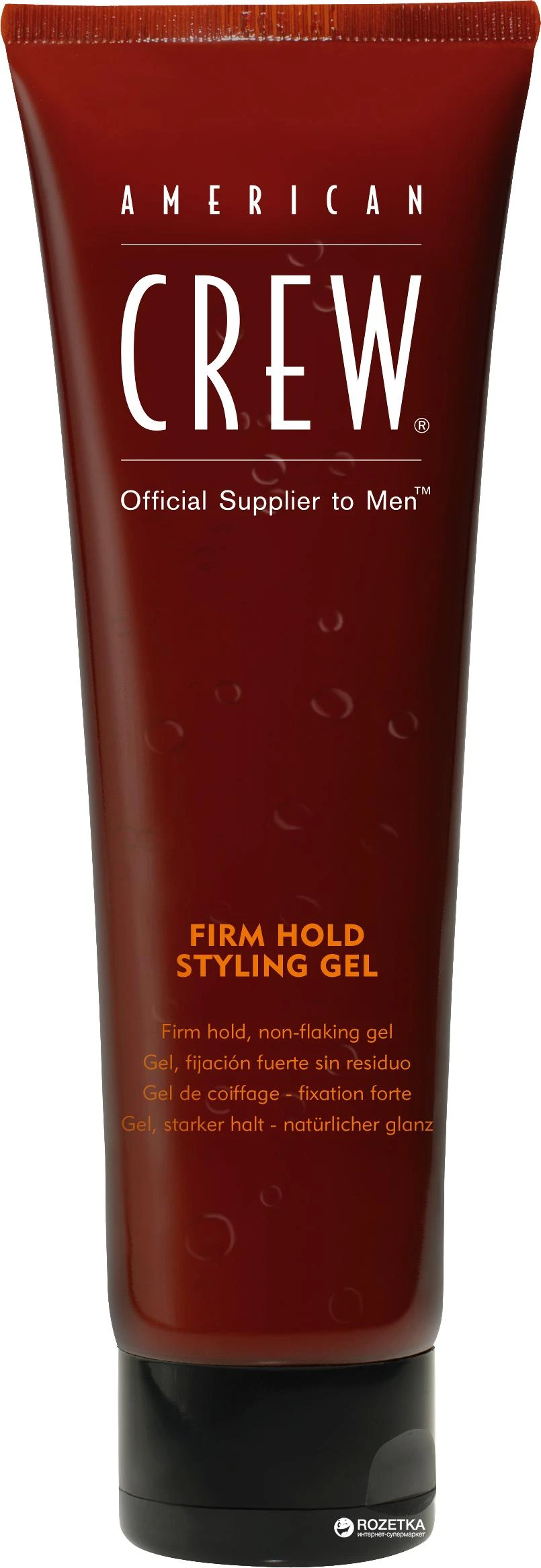 „American Crew Firm Hold“ plaukų formavimo gelis, skirtas tvirtai fiksacijai ir tekstūrai, 100 ml