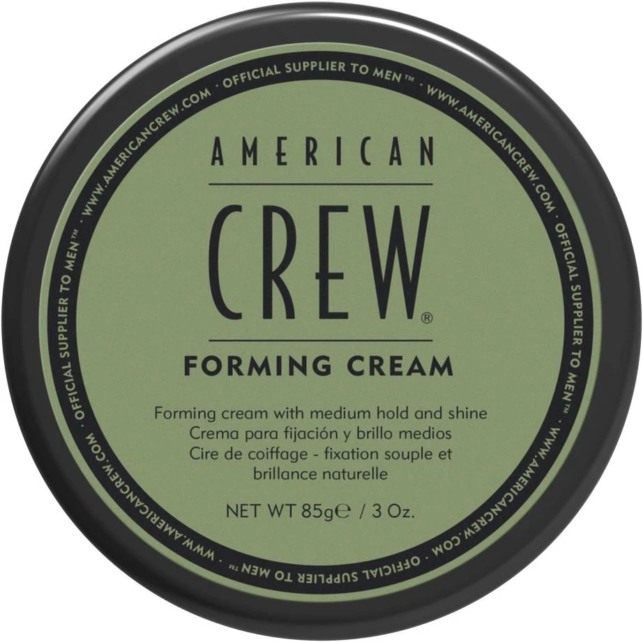 Vidutinės fiksacijos blizgus plaukų kremas formavimui American Crew Forming Kreminis 85g