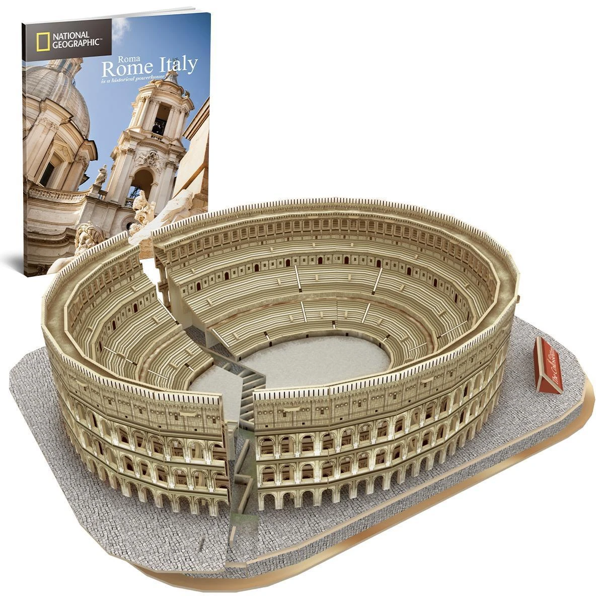 CUBICFUN 3D dėlionė iš serijos „National Geographic“ - „Koliziejus“