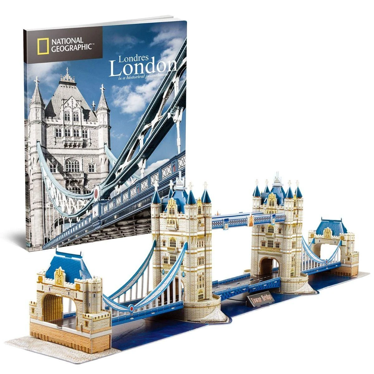 CUBICFUN 3D dėlionė iš serijos „National Geographic“ - „Tauerio tiltas“