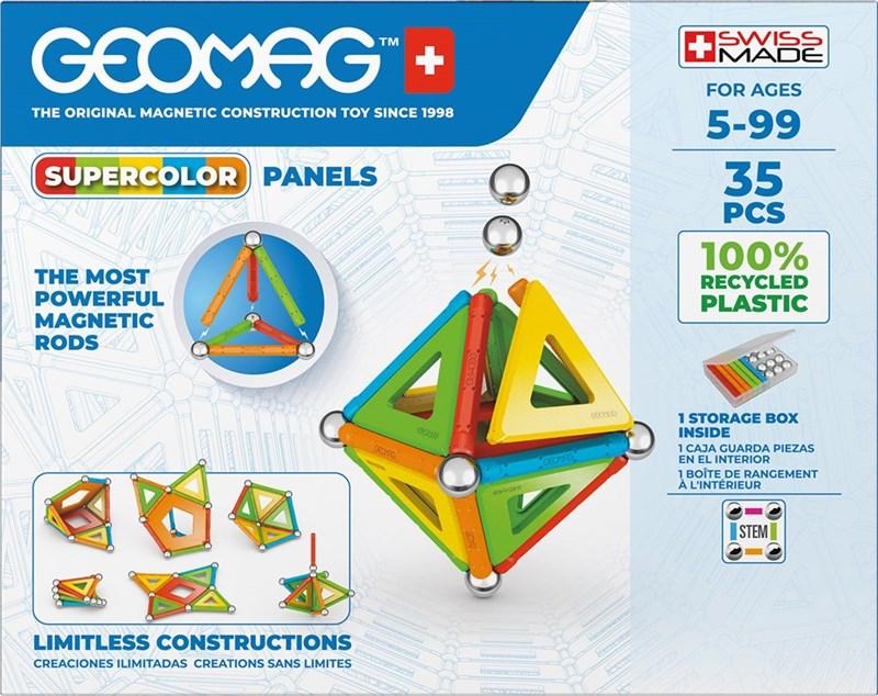 Trefl Supercolor Panels Perdirbtos 35 dalių GEOMAG GEO-377