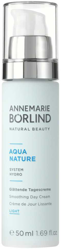 Annemarie Borlind Aquanature lyginamasis dieninis kreminis buteliukas, 50 ml