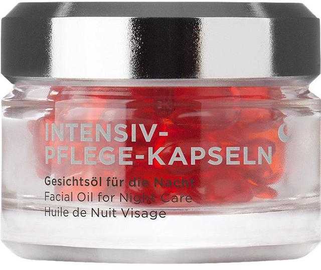 Annemarie Borlind Facial Oil For Night Care Ampules intensyvios naktinės priežiūros aliejaus kapsulės veidui, 18 ml
