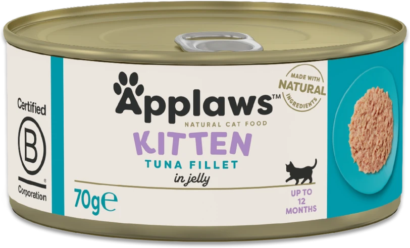 APPLAWS Kitten Tuno filė želė - šlapias kačių maistas - 70g