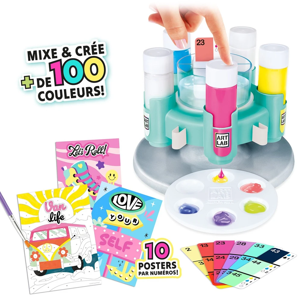 Canal Toys Art Lab dažų gamykla