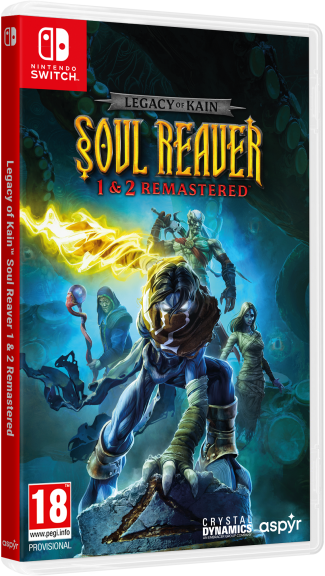 Legacy iš „Kain Soul Reaver 1“ ir „2 Remastered“ – „Nintendo Switch“