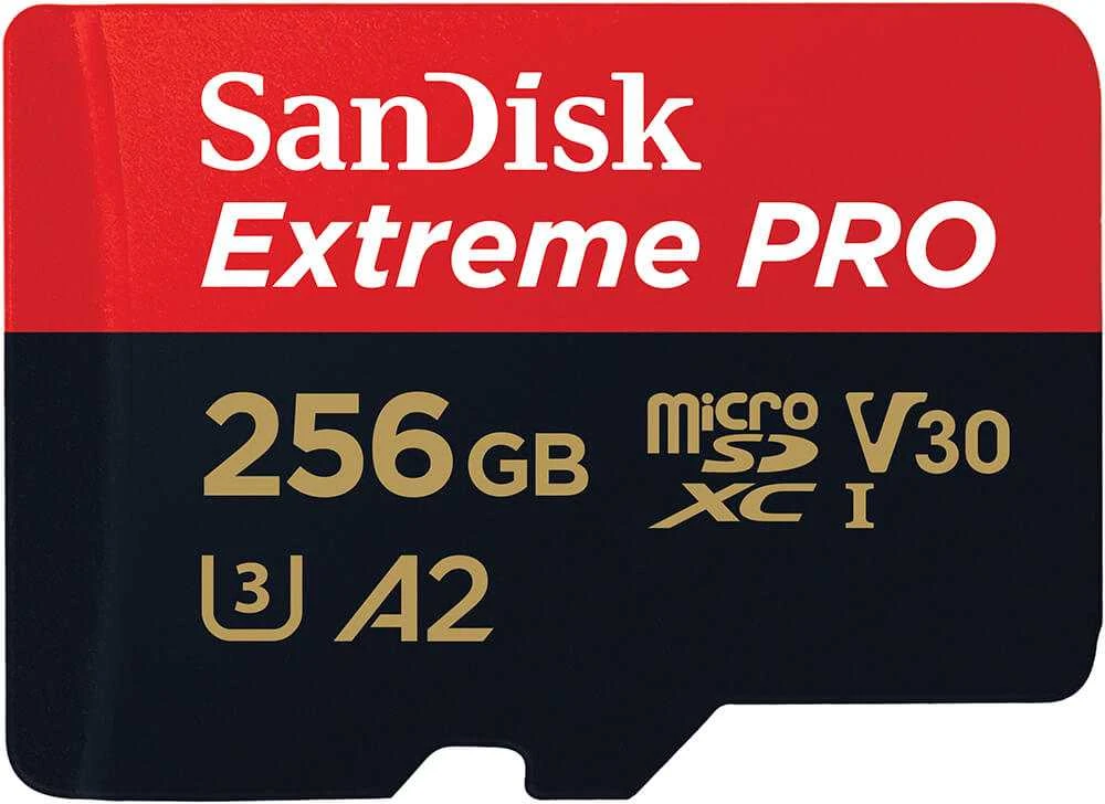 Atminties kortelė SanDisk Extreme PRO microSDXC™ UHS-I CARD, 256 GB
