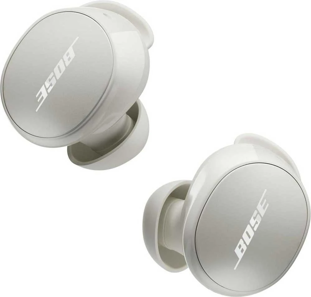 Bose QuietComfort ausinės, baltos spalvos pora