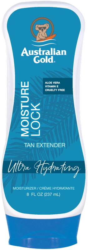 Australian Gold Moisture Lock Tan Extender Drėkinantis pienelis po deginimosi, 237 ml