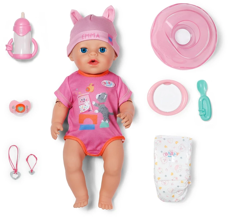 BABY BORN „Click and Play“ lėlė Emma, 43 cm