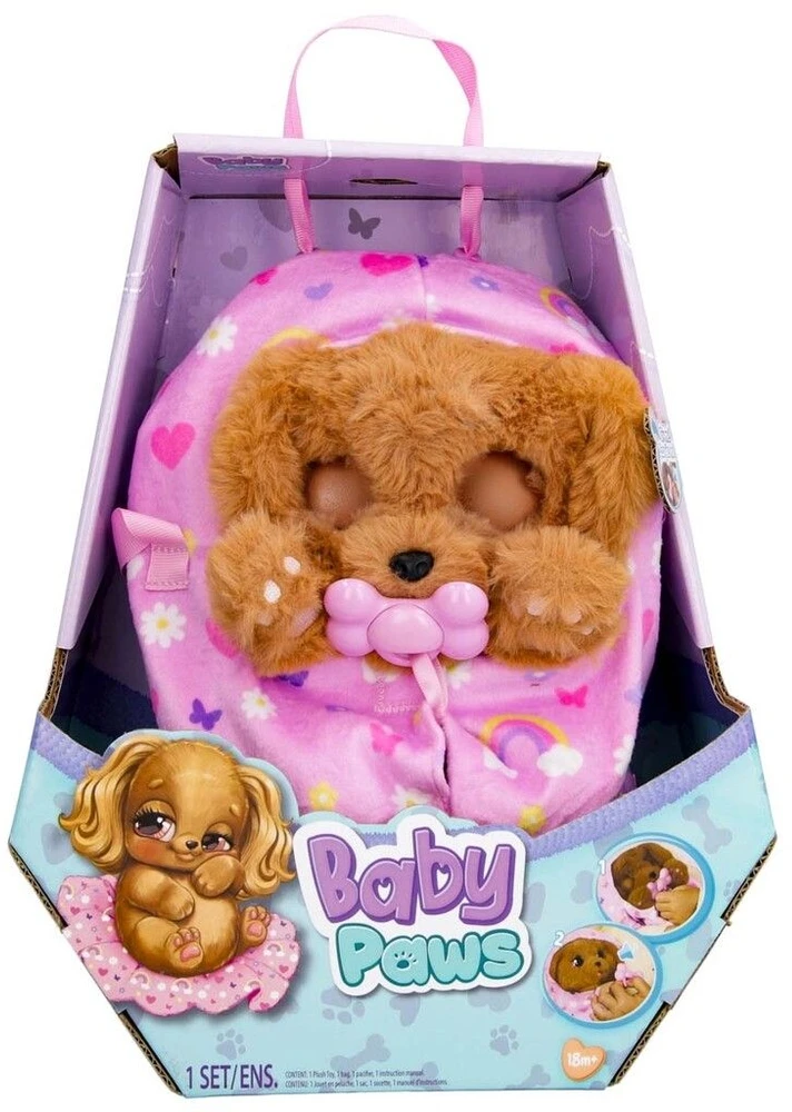 Baby Paws pliušinis žaislas – mano mažylis šuo, dalmatinas – IMC Toys