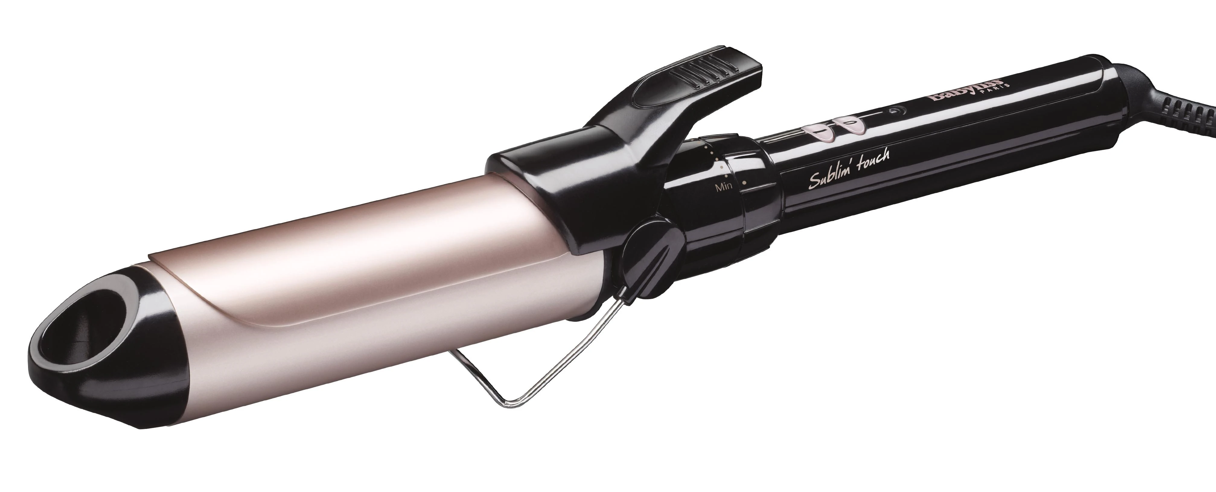 BABYLISS Hair Suktukas C338E Barrel diameter 38 mm, Temperature (min) 150 °C, Temperature (max) 180 °C, Number of heating levels 10, Ekranas No, 95 W, Juodas