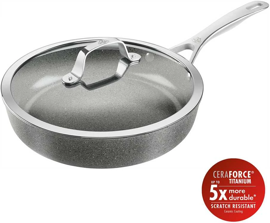 Ballarini Sauté pan + lid, 28 cm