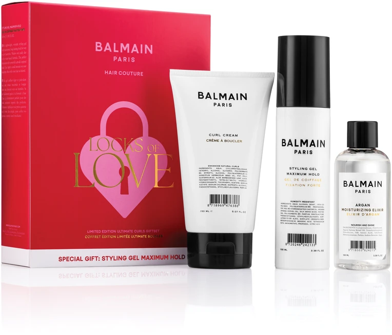 Balmain Professionnel „Balmain Hair“ – riboto leidimo „Locks of Love Ultimate Curls“ rinkinys C1 2026