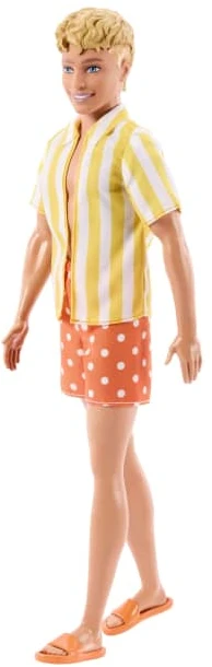 Mattel BARBIE KEN madistas dryžuotais marškiniais - Ken's 65th (JJN66)