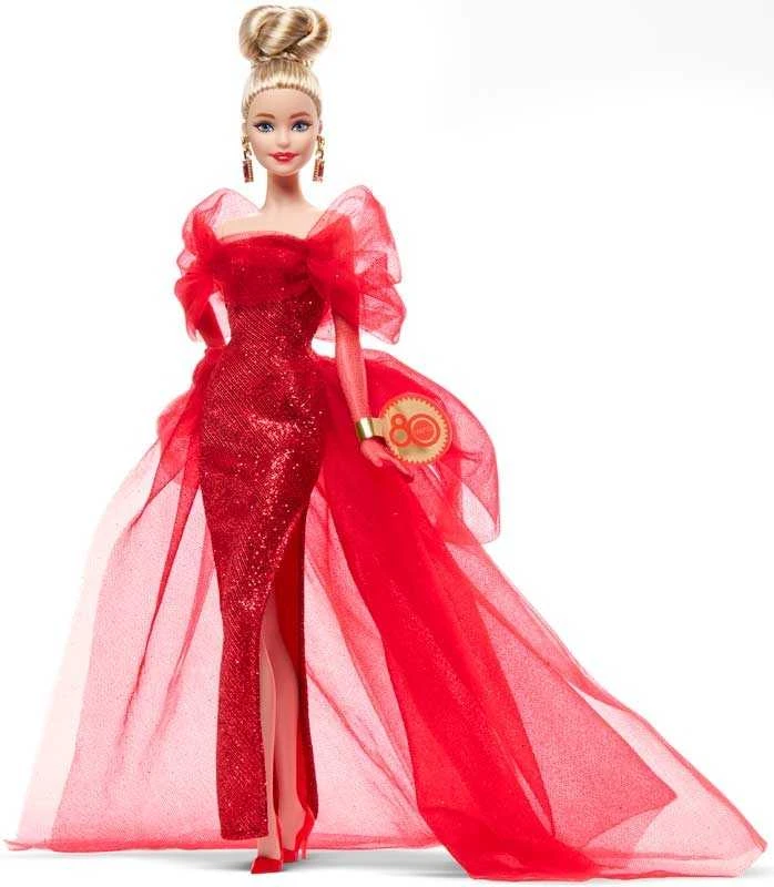BARBIE kolekcinė lėlė Mattel 80 (JBJ17)