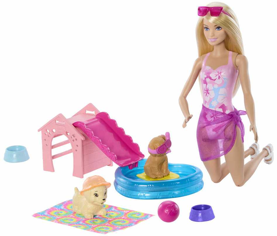 Mattel BARBIE lėlės ir gyvūnėlių rinkinys (JBF35)