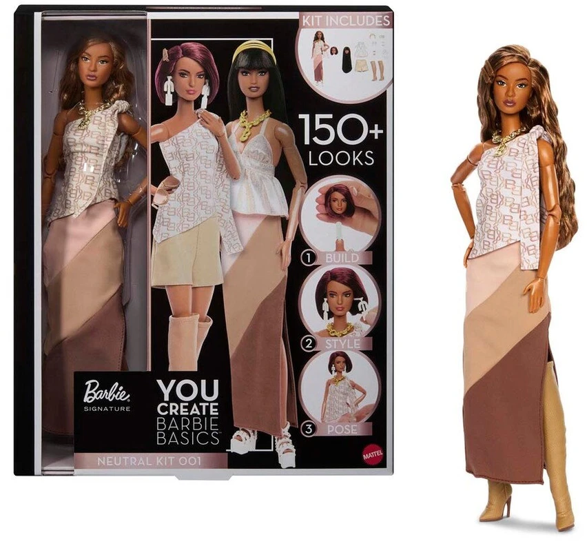 Lėlė su priedais Mattel Barbie Signature You Create Neutral Kit 001