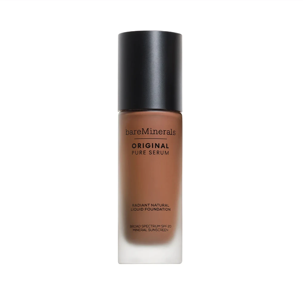 Bare Minerals bareMinerals - ORIGINALUS „Pure Serum Radiant“ natūralus skystas makiažo pagrindas, mineralinis SPF 20