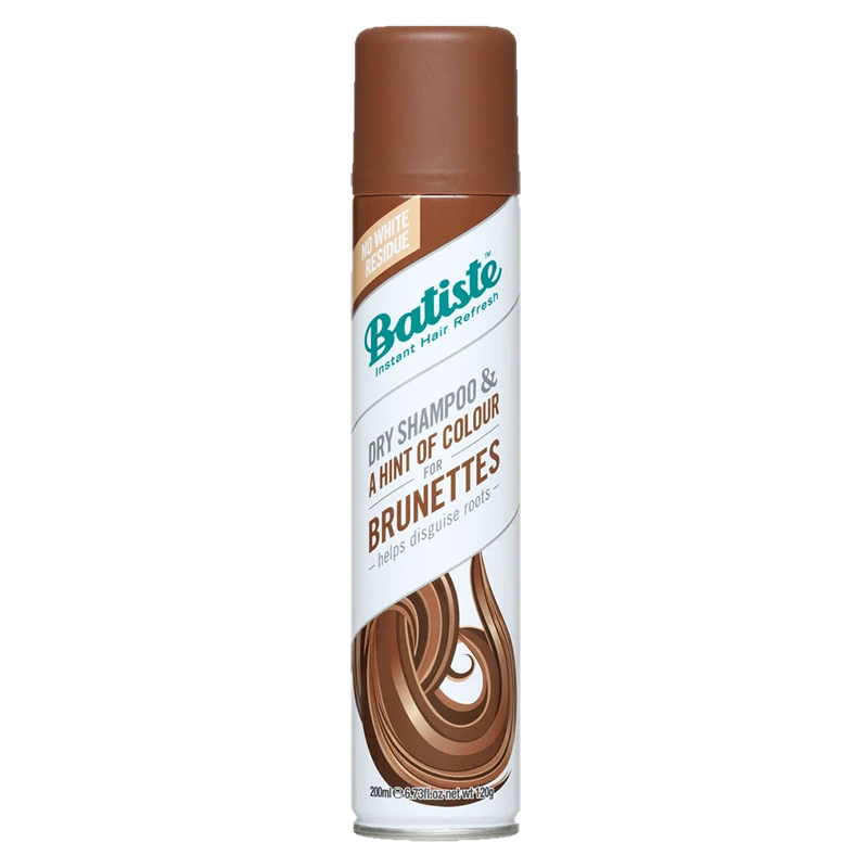 Sausas šampūnas plaukams su dažančiu efektu Batiste Medium &amp; Brunette Sausas šampūnas 200ml
