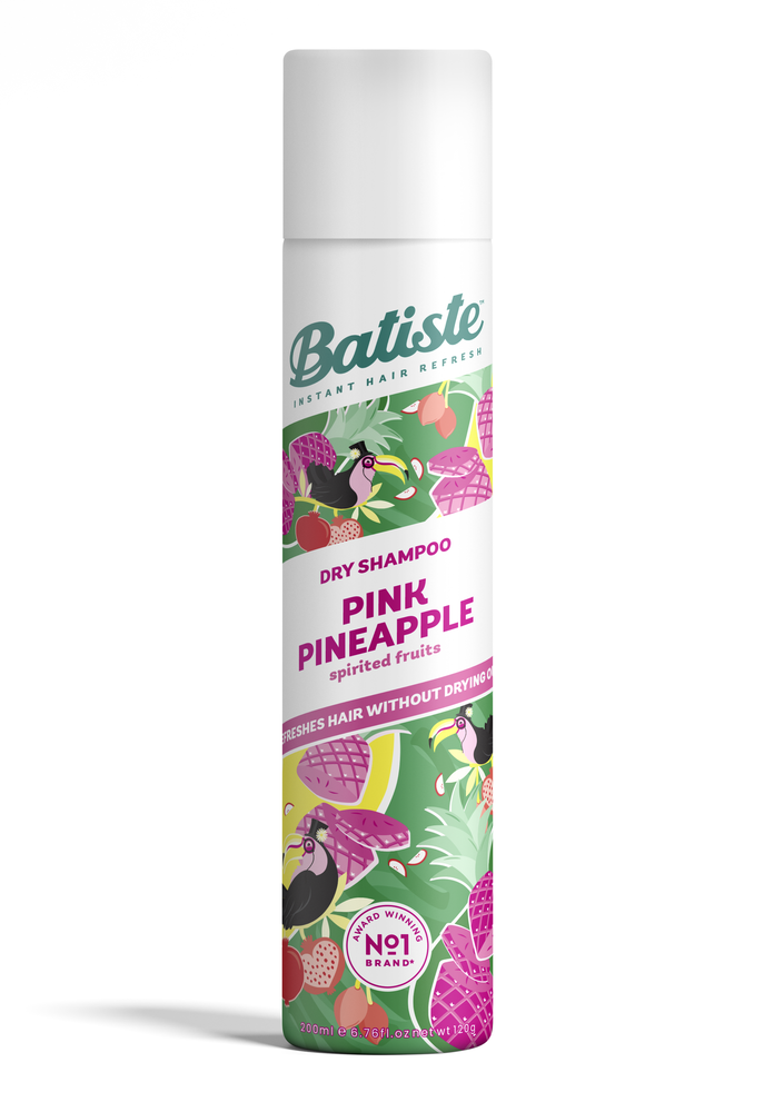 Batiste - sausas šampūnas su rausvais ananasais 200 ml