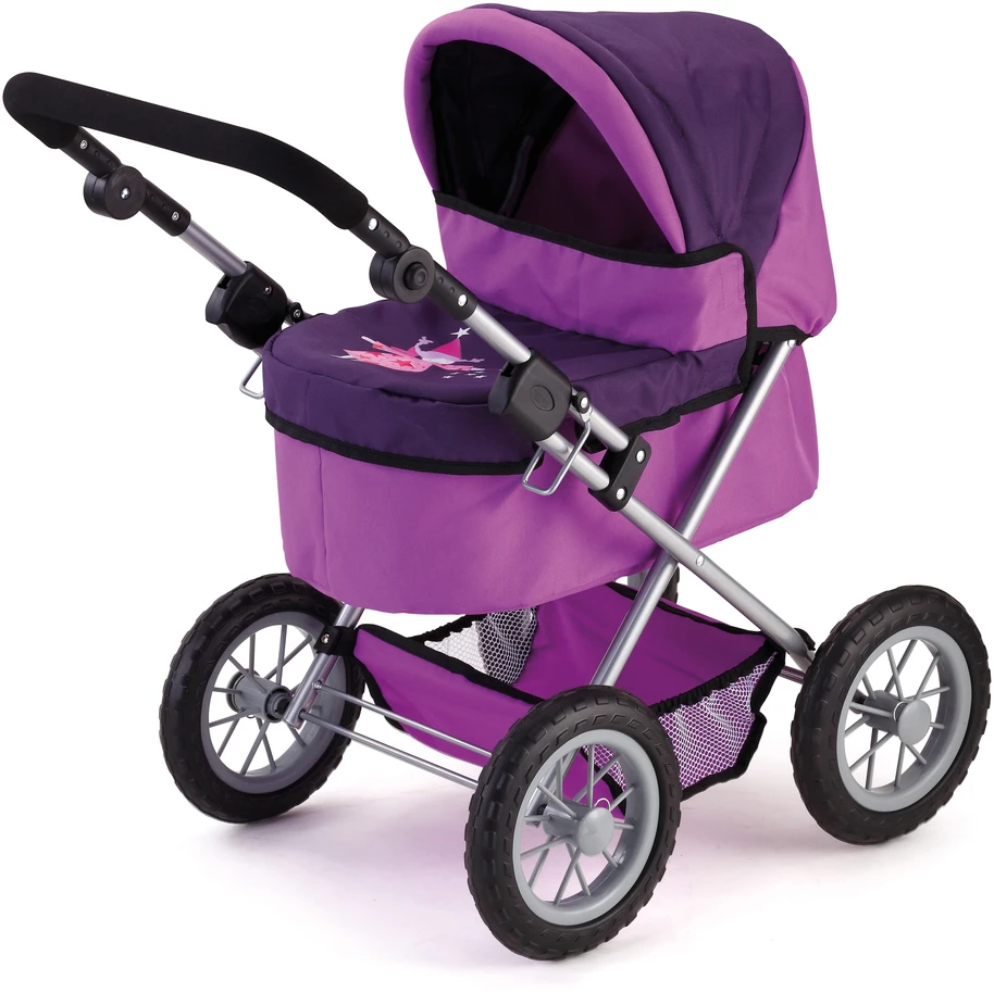 BAYER DESIGN LĖLIŲ VEŽIMĖLIS TRENDY, PURPLE