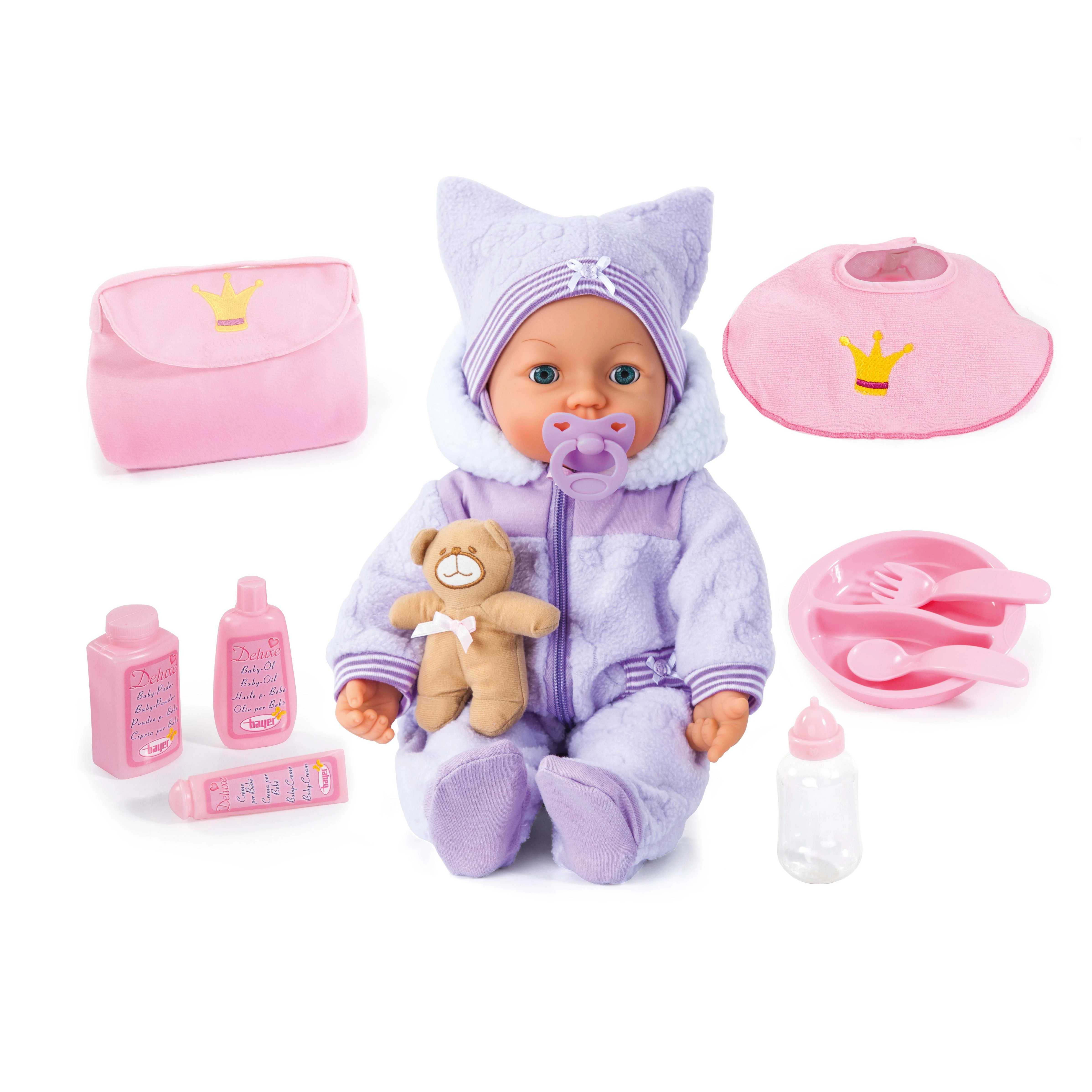Bayer Design Bayer - Lėlė - Piccolina stebuklingos akys 46 cm (94694AA)