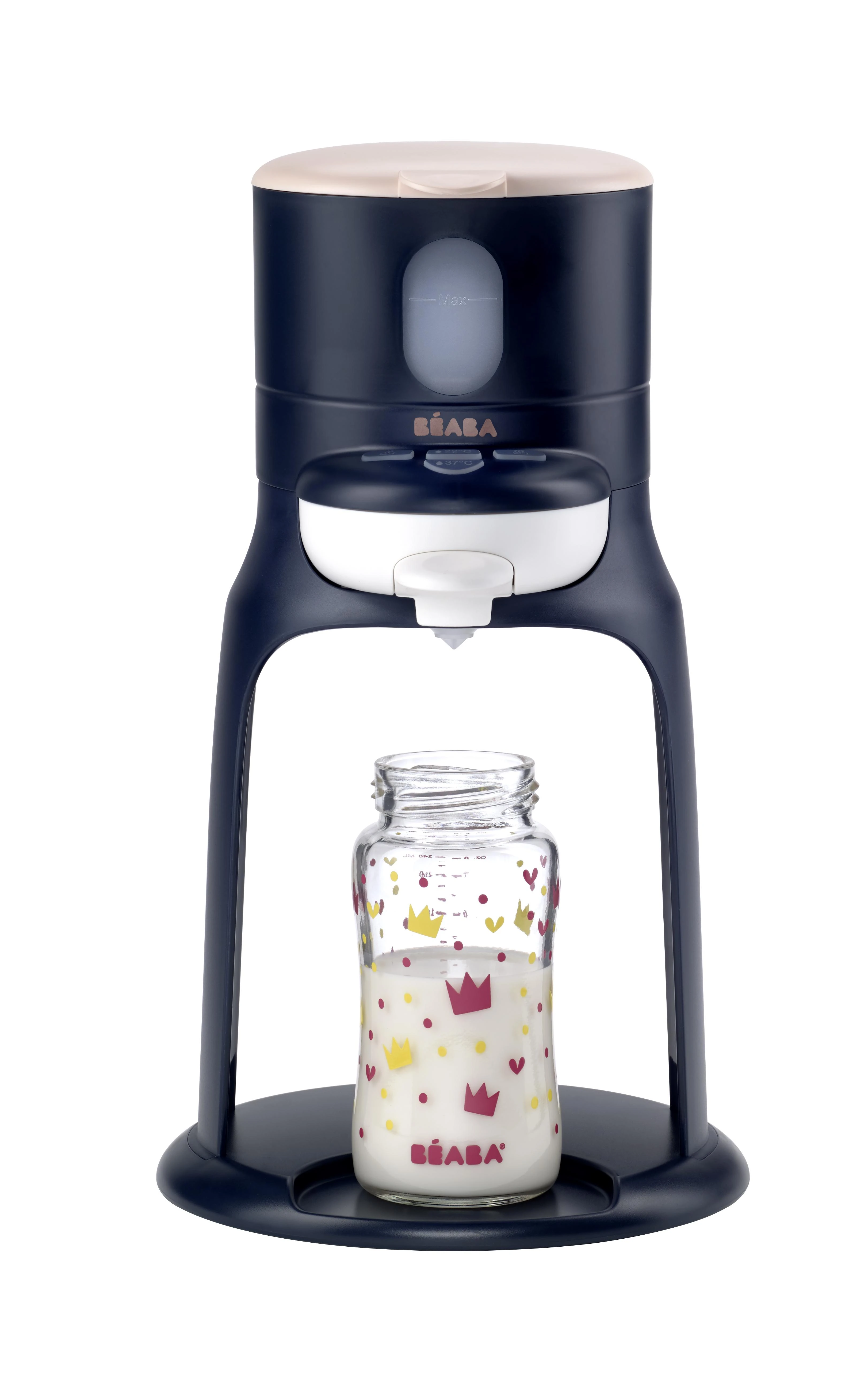 Beaba Bib Expresso melsvas aparatas su buteliuku