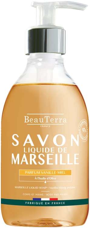 "Beauterra Marseille" vanilės ir medaus muilas 300ml