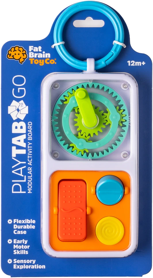 Dėlionė Fat Brain PlayTab Go – kelioninis sensorinis žaislas