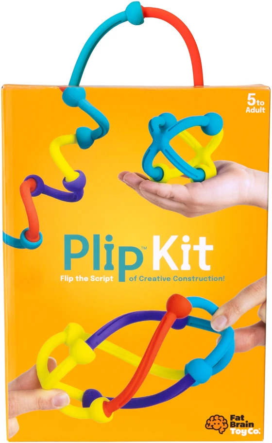 Fat Brain Toys Plip Kit – silikoninis konstruktorius