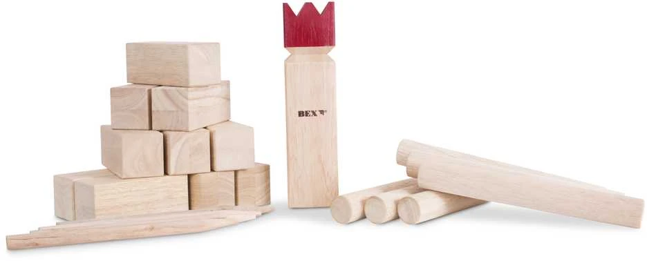 Bex Sport Lauko žaidimas Bex Kubb Original, raudonas karalius