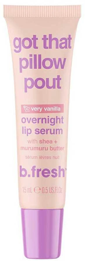 b.fresh Got That Pillow Pout Overnight Lip Serum Maitinamasis naktinis lūpų serumas, 15 ml