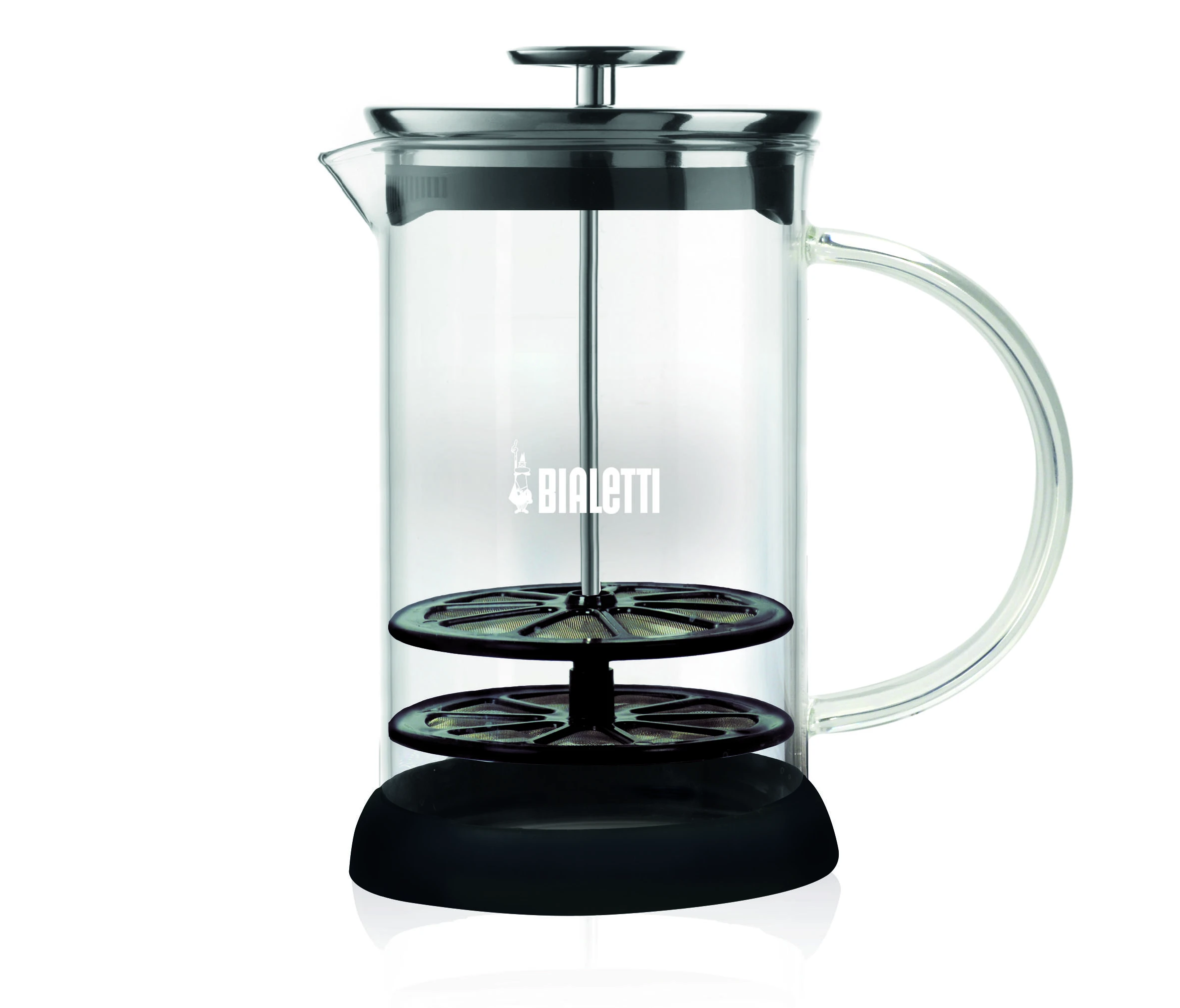 Plakiklis Pieno Plaktuvas - Bialetti Cappuccinatore Vetro 6tz 330ml