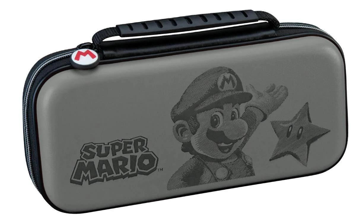 Big Ben Oficialus „Nintendo Switch“ kelioninis dėklas pilkas Mario